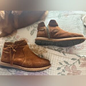 Born Brown Suede Ankle Boots